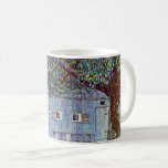 Farmhouse in Upper Austria by Gustav Klimt Coffee Mug<br><div class="desc">Farmhouse in Upper Austria (1912) by Gustav Klimt is a vintage Victorian Era symbolism fine art painting. A nature scene with trees and a field of flowers with a barn on a farm. The large wooden structure has windows. About the artist: Gustav Klimt (1862-1918) was an Austrian Symbolist painter and...</div>