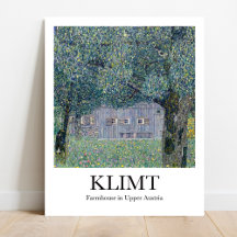 Farmhouse in Upper Austria by Gustav Klimt