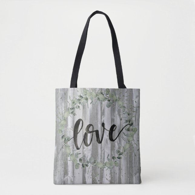 Farmhouse Inspiration - Love Tote Bag (Front)