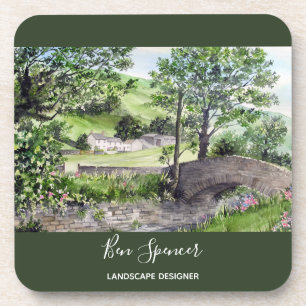 Farmhouse near Thirlmere, Lake District, England Coaster