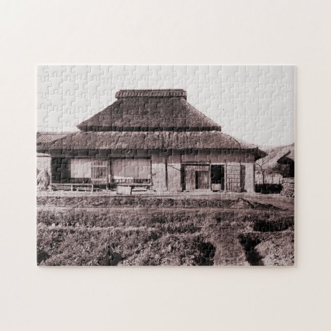 Farmhouse of Takebe, Okayama Jigsaw Puzzle (Horizontal)