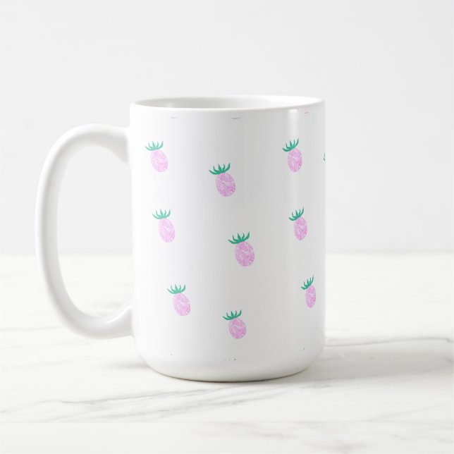 Farmhouse Pineapple Oasis Coffee Mug (Left)