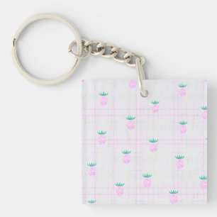 Farmhouse Pineapple Oasis Keychain
