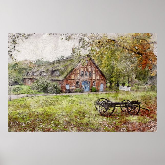 Farmhouse Poster (Front)
