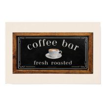 Farmhouse Poster Coffee Bar Sign – Coffee Station 