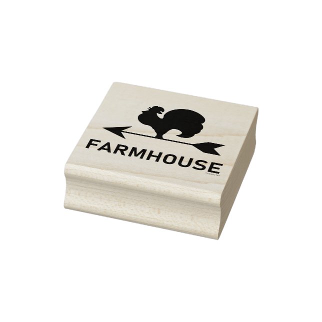 FARMHOUSE RUBBER STAMP (Stamp)