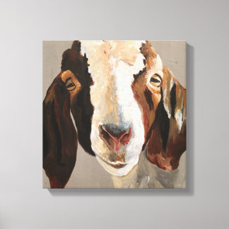 Farmhouse Show Goat Painting Wall Art on Canvas