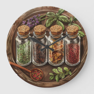 Farmhouse Style Chef Wall Clock