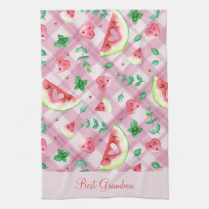 Farmhouse sur mesure Watermelon Hearts Serviettes 