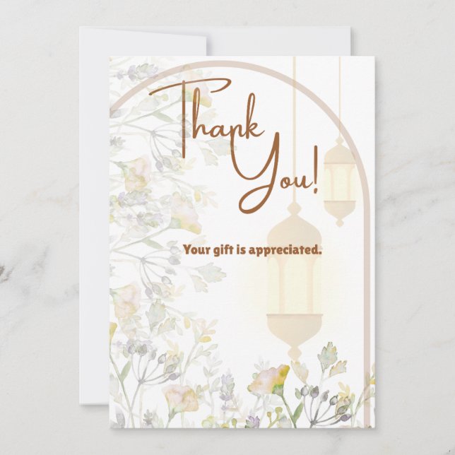 Farmhouse Thank You Card (Front)
