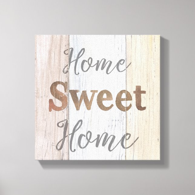Farmhouse VI | Home Sweet Home Canvas Print (Front)