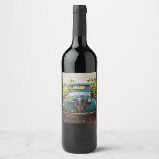 FARMHOUSE WINE LABEL WEDDING