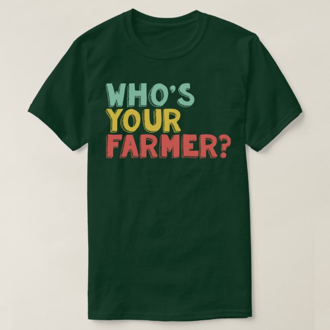 Farming 6 T-Shirt (Design Front)