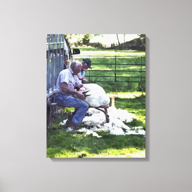 FARMING CANVAS PRINT (Front)