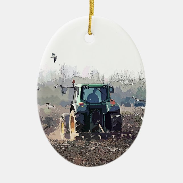 FARMING CERAMIC ORNAMENT (Front)