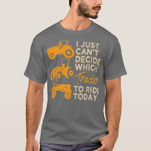 Farming Farm Tractor Agriculture Harvester Cultiva T-Shirt