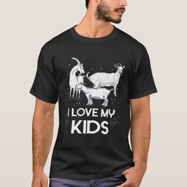 Farming Farmer Goat T-Shirt (Front)