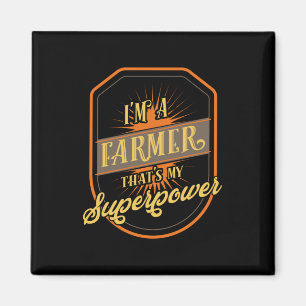 Farming Farmer Magnet
