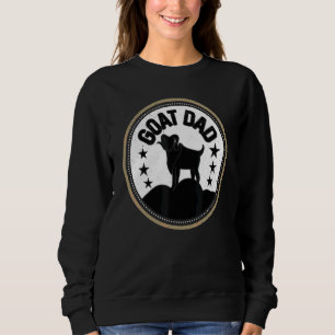 Farming Fathers Day For The Best Goat Dad Farming Sweatshirt