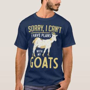 Farming Funny Goat Farmer Farm Animal Goat T-Shirt