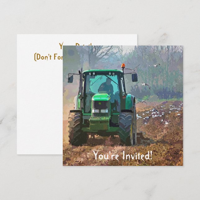 FARMING INVITATION (Front/Back)