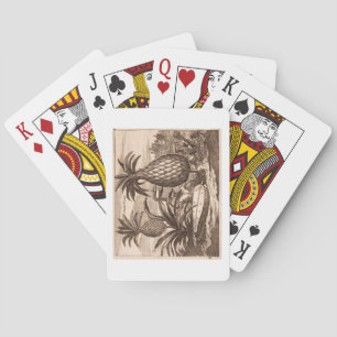 Farming Large Pineapples, illustration from a desc Playing Cards