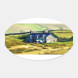 FARMING OVAL STICKER