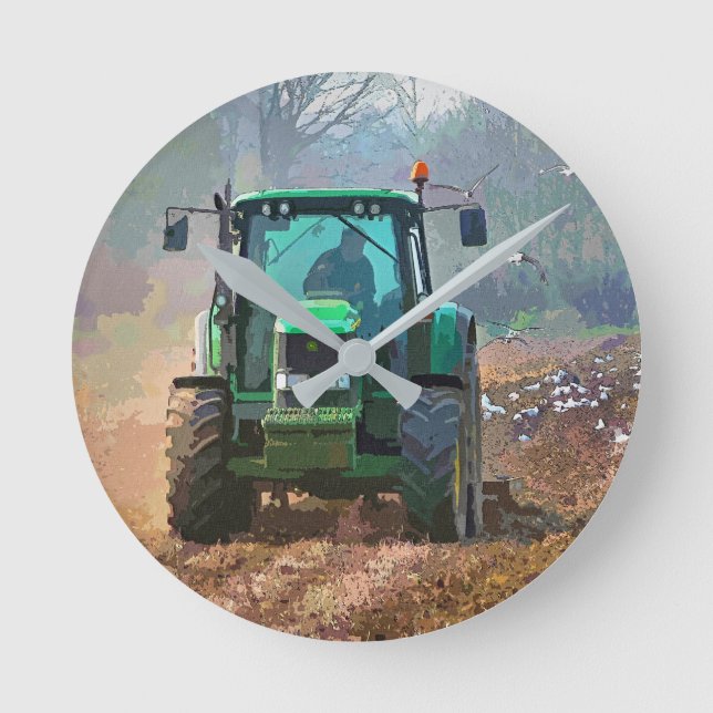 FARMING ROUND CLOCK (Front)