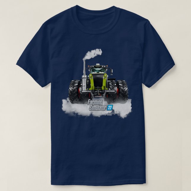 Farming Simulator 22 Class Xerion  T-Shirt (Design Front)