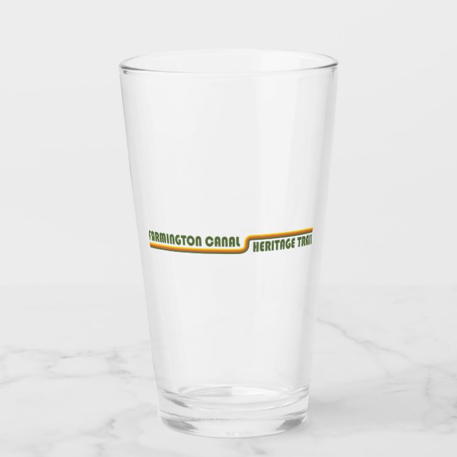 Farmington Canal Heritage Trail Glass (Front)