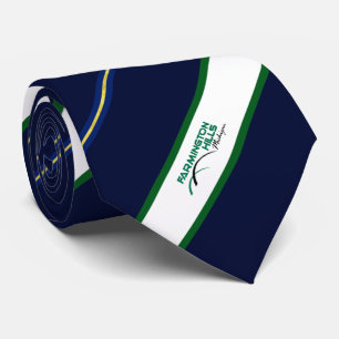 Farmington Hills (Michigan) city flag Neck Tie