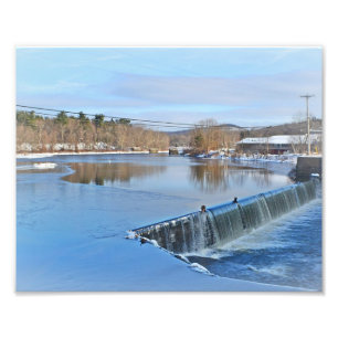 Farmington River In Collinsville Photo Print