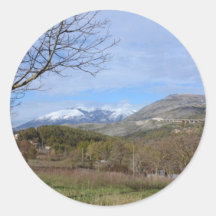 Farmland In Winter In Calabria