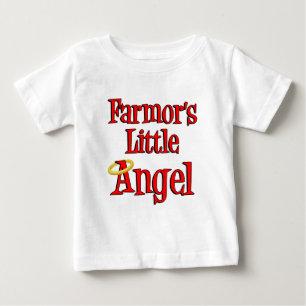 Farmor's Little Angel Baby T-Shirt