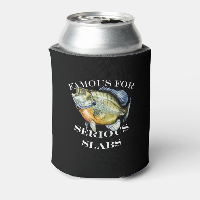 Farmous For Serious Slabs Dark Can Cooler (Can Back)