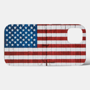 Farms American Flag Barn Mural iPhone 13 Case