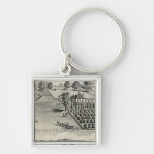 Farms, Capay Valley, Madison Keychain