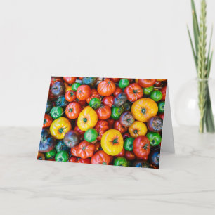 Farms   Colourful Tomato Harvest Card