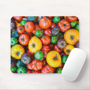 Farms Colourful Tomato Harvest Mouse Pad