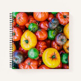 Farms Colourful Tomato Harvest Notebook