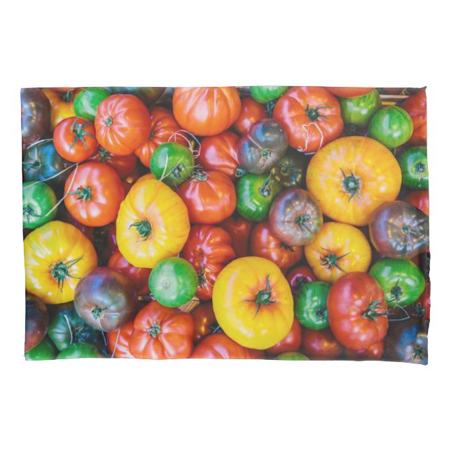 Farms | Colourful Tomato Harvest Pillowcase (Front)