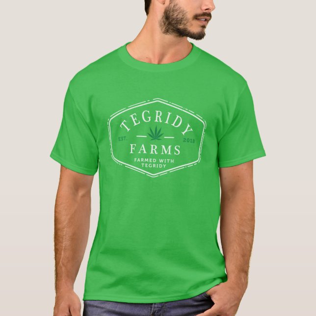 Farms Est 2018 Farmed with T-Shirt (Front)