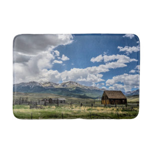Farms   Farm Below the Colorado Mountains Bath Mat