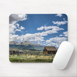 Farms   Farm Below the Colorado Mountains Mouse Pad