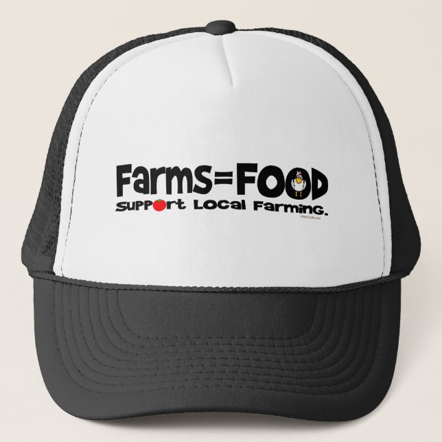 Farms=Food Trucker Hat (Front)