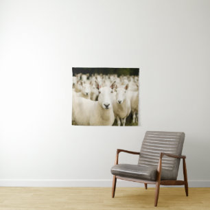 Farms   Herd of Sheep Tapestry