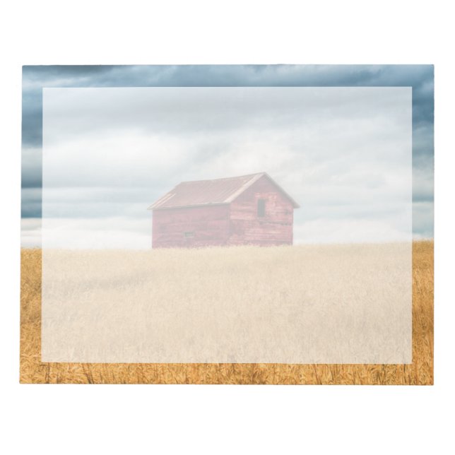 Farms | Old Red Barn Notepad (Front)
