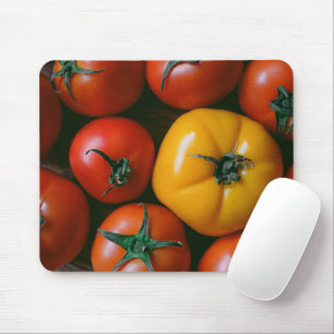 Farms   Shiny Red & Yellow Tomatoes Mouse Pad