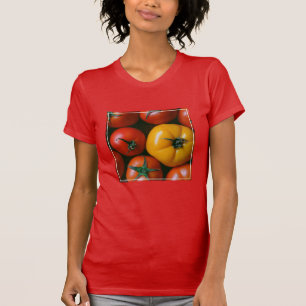 Farms Shiny Red & Yellow Tomatoes T-Shirt