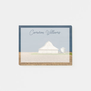 Farms White Barn & Silo Post-it Notes